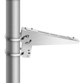Adjustable Solar Panel Mounting Bracket for 5W–35W Panels – Universal Pole, Wall & Ground Mount