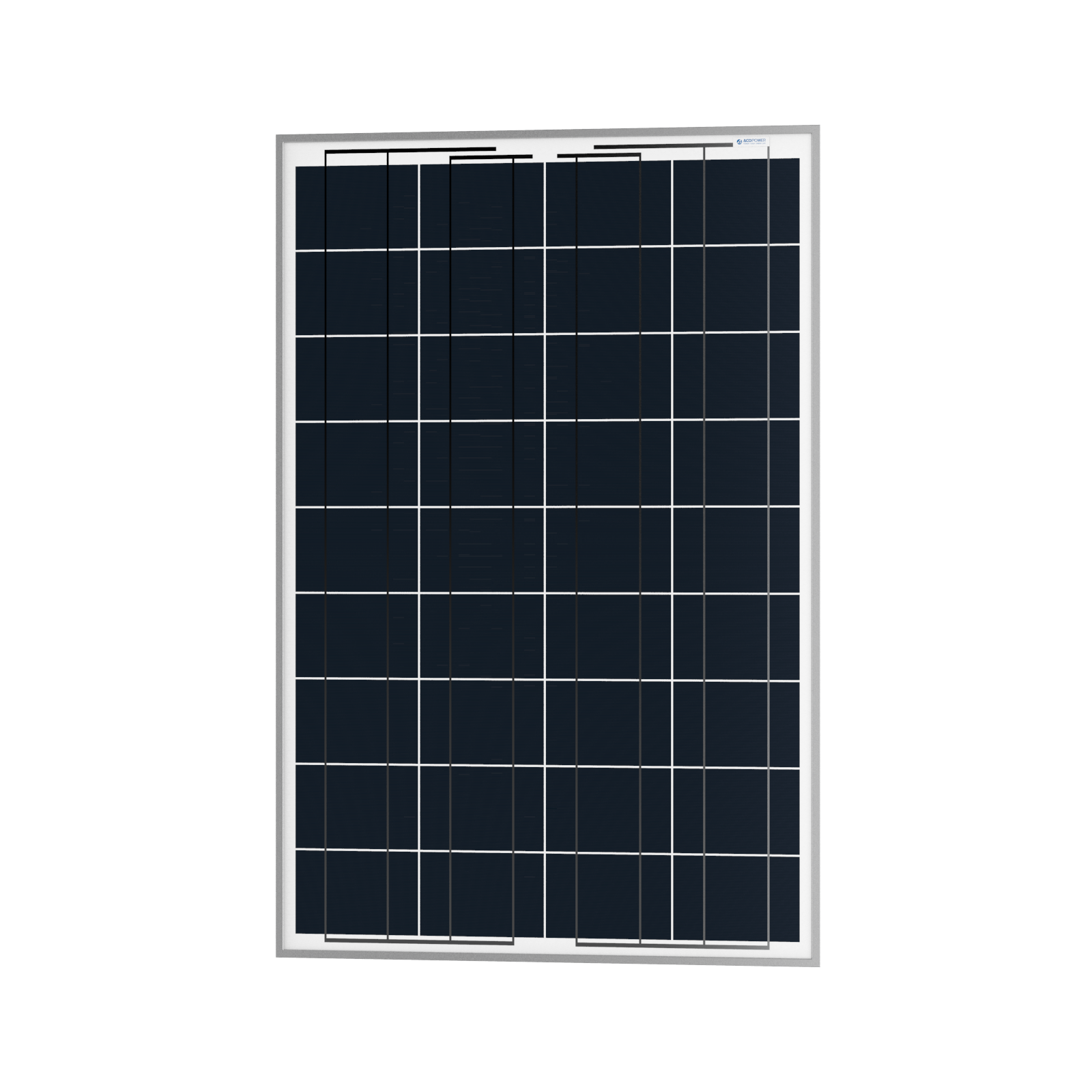 ACOPower 100W Polycrystalline Solar Panel for 12 Volt Battery Charging