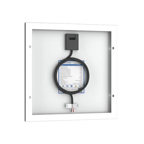 10 Watt 12 Volt Monocrystalline Solar Panel
