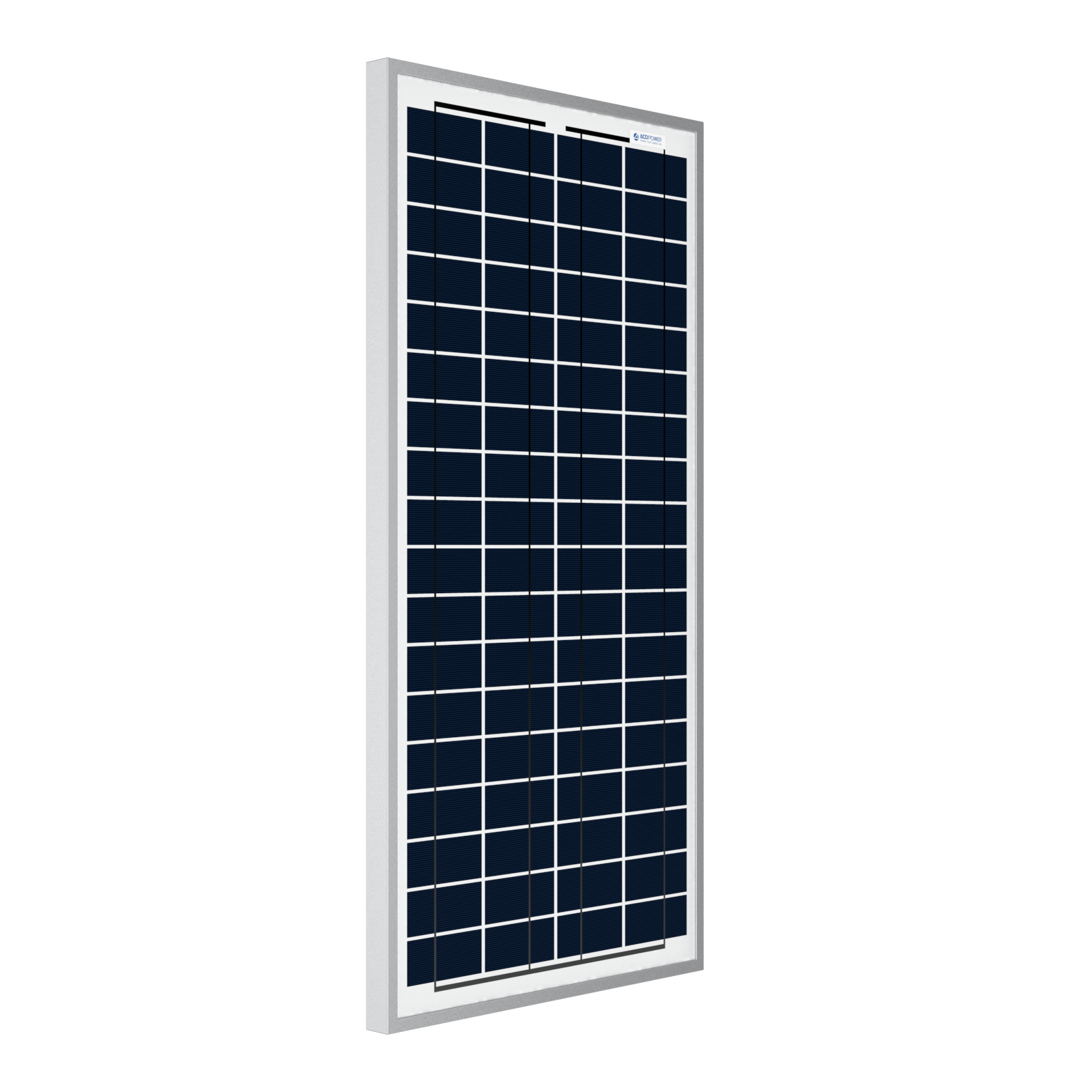 ACOPower 35 Watts Polycrystalline Solar Panel Module for 12 Volt Battery Charging