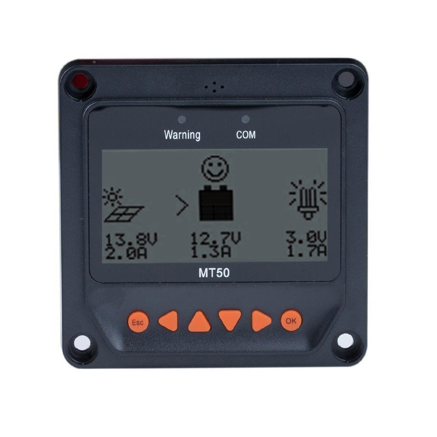 Mt50 Remote Meter Temperature Sensor Rts ACOPOWER MT-50 Remote Meter with LCD Display