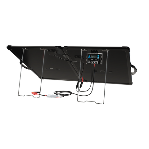 ACOPower Plk 120W Portable Solar Panel Kit, Lightweight Briefcase with 20A Charge Controller