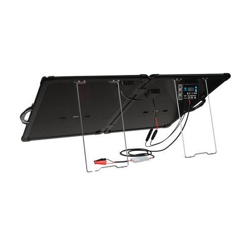 ACOPower Plk 120W Portable Solar Panel Kit, Lightweight Briefcase with 20A Charge Controller