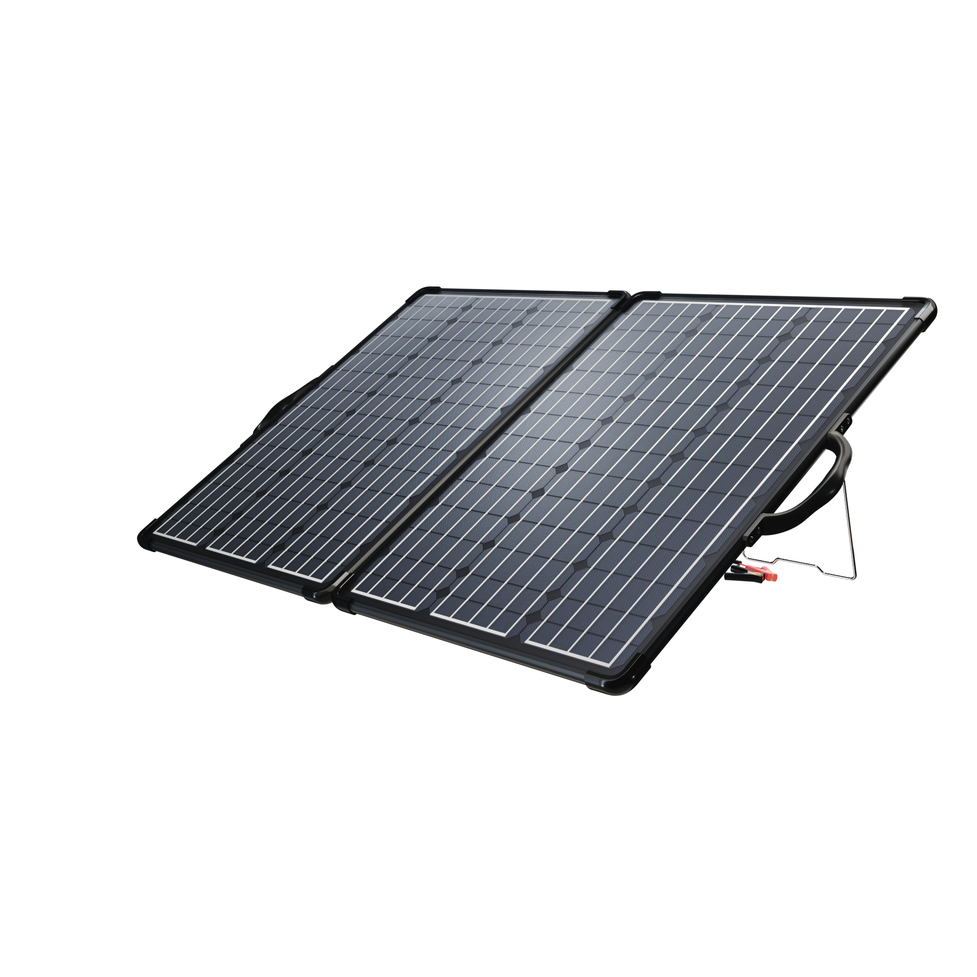 ACOPower Plk 120W Portable Solar Panel Kit, Lightweight Briefcase with 20A Charge Controller